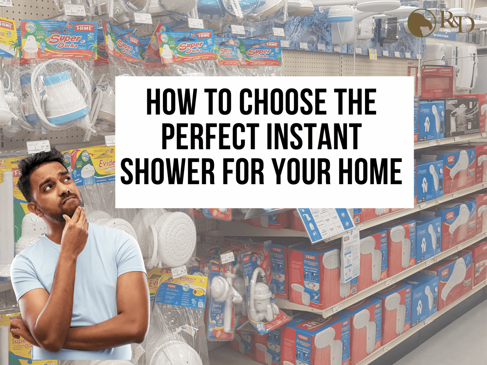 Warmth at your Fingertips: A Guide to choosing the perfect instant water heating shower